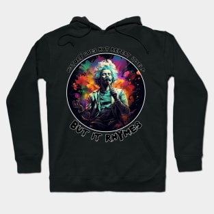 Mark Twain - History Does Not Repeat Itself But It Rhymes - Funny AI Design Hoodie